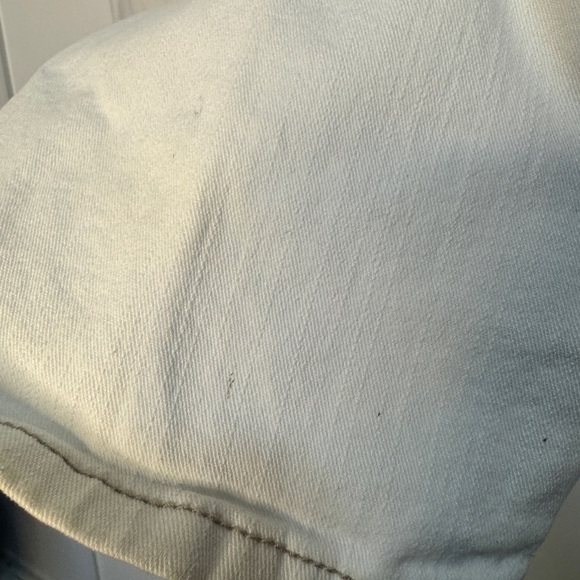 Michael Kors Straight Leg Jeans Cream - Picture 9 of 11